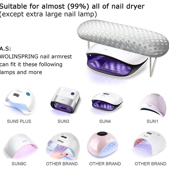 🚫 SOLD NEW Manicure Pillow with Stand (Expandable) - Picture 7 of 12